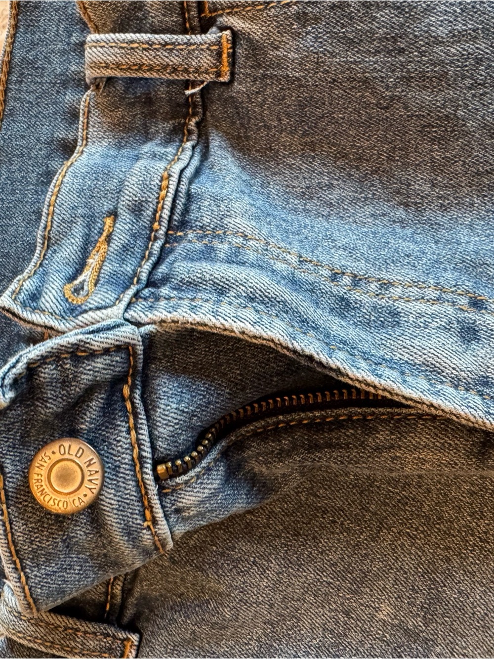 Old Navy Light Blue Denim Jean Shorts - Picture 4 of 6